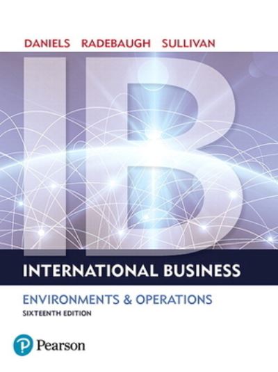 Cover for John Daniels · International Business + 2019 MyLab Management with Pearson eText -- Access Card Package (Hardcover Book) (2019)