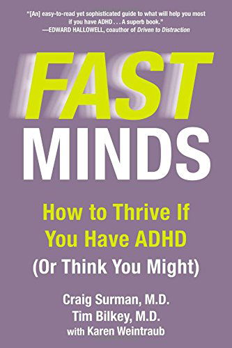 Cover for Surman, Craig (Craig Surman) · Fast Mind: How to Thrive If You Have ADHD (or Think You Might) (Pocketbok) (2014)