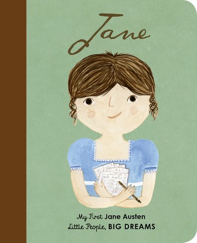 Cover for Maria Isabel Sanchez Vegara · Jane Austen: My First Jane Austen [BOARD BOOK] - Little People, BIG DREAMS (Tavlebog) (2019)