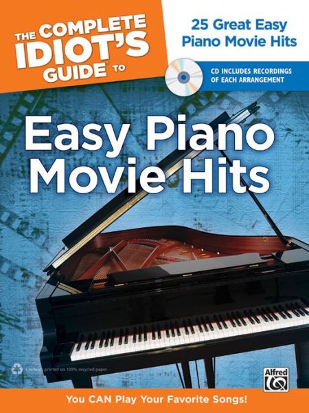 Cover for Dan Coates · The Complete Idiot's Guide to Easy Piano Movie Hits (Paperback Book) (2013)