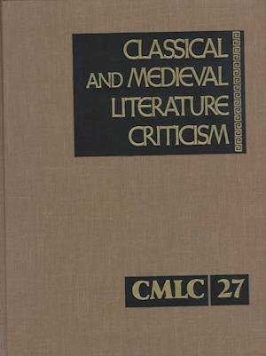 Cover for Jelena Krostovic · Classical and Medieval Literature Criticism Vol 27 Cmlc (Gebundenes Buch) (1998)