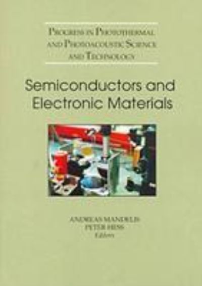 Cover for Peter Hess · Semiconductors and Electronic Materials - Press Monographs (Paperback Book) (1999)