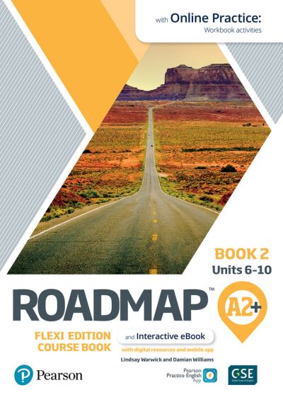 Cover for Lindsay Warwick · Roadmap A2+ Flexi Edition Course Book 2 with eBook and Online Practice Access (Book) (2021)