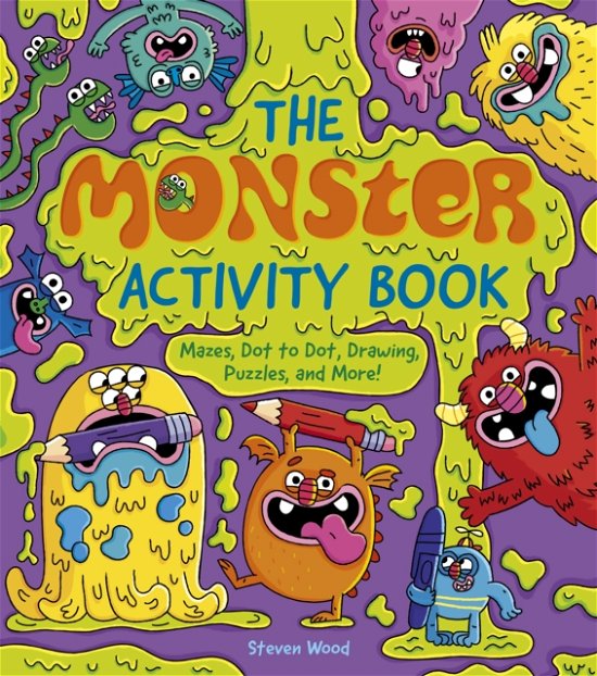 Cover for Emily Stead · The Monster Activity Book: Mazes, Dot to Dot, Drawing, Puzzles, and More! (Paperback Book) (2024)