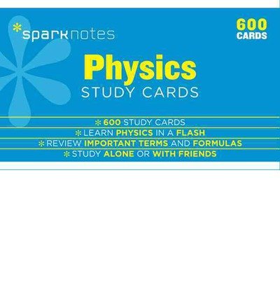Cover for SparkNotes · Physics SparkNotes Study Cards - SparkNotes Study Cards (Flashcards) (2014)