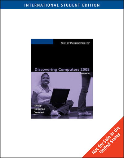 Cover for Vermaat, Misty (Purdue University Calumet) · Discovering Computers 2008: Complete, International Edition (Pocketbok) [International edition] (2007)