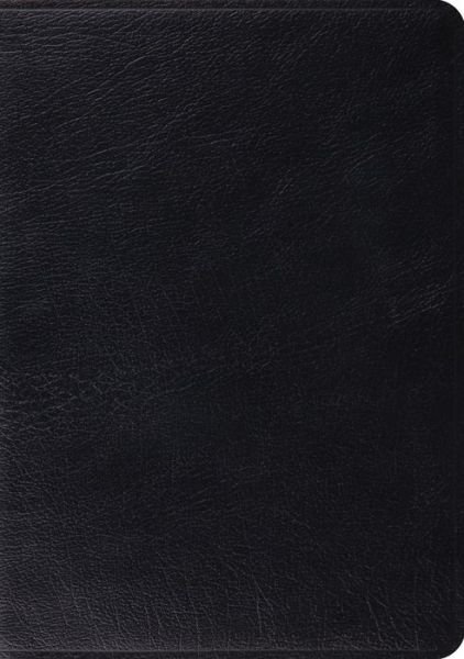 Cover for Crossway Bibles · ESV Study Bible (Leather Book) [Black] (2014)