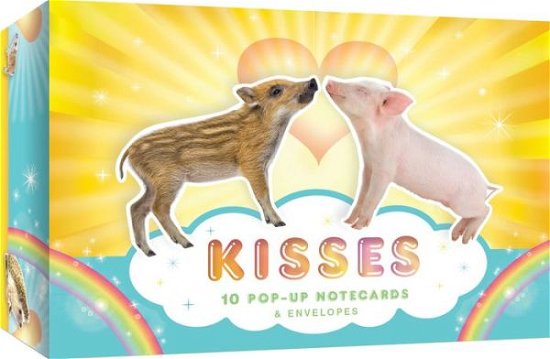 Kisses Pop-Up Notecards - Chronicle Books - Bøker - Chronicle Books - 9781452143064 - 18. august 2015