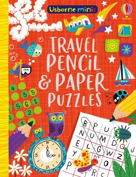 Cover for Kate Nolan · Travel Pencil and Paper Puzzles - Usborne Minis (Paperback Bog) (2020)
