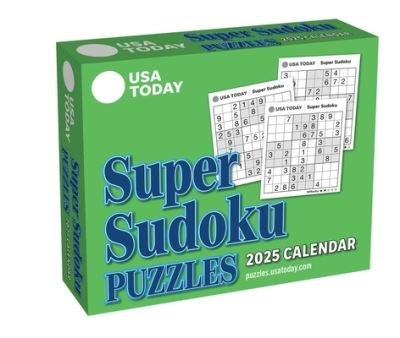 Cover for USA Today · USA TODAY Super Sudoku 2025 Day-to-Day Calendar (Kalender) (2024)