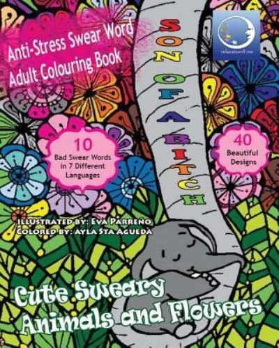 Cover for Relaxation4 Me · ANTI-STRESS Swear Word Adult Colouring Book (Pocketbok) (2017)
