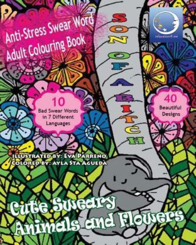 Cover for Relaxation4 Me · ANTI-STRESS Swear Word Adult Colouring Book (Taschenbuch) (2017)