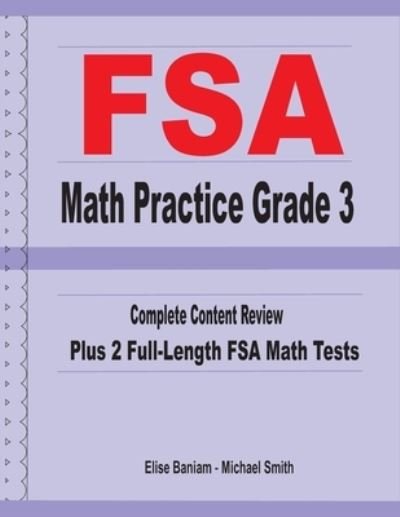 Cover for Michael Smith · FSA Math Practice Grade 3 (Paperback Book) (2020)