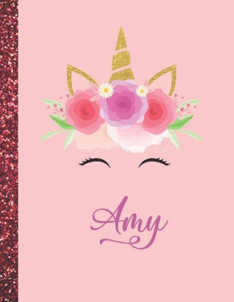 Cover for Marble Size Unicorn Sketchbook · Amy (Paperback Book) (2020)