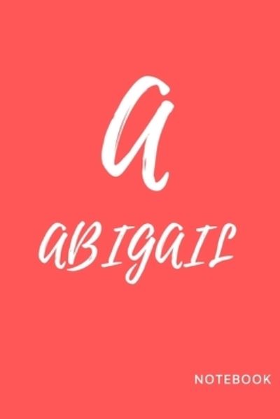 Cover for Notebook Customize · Abigail (Paperback Book) (2020)