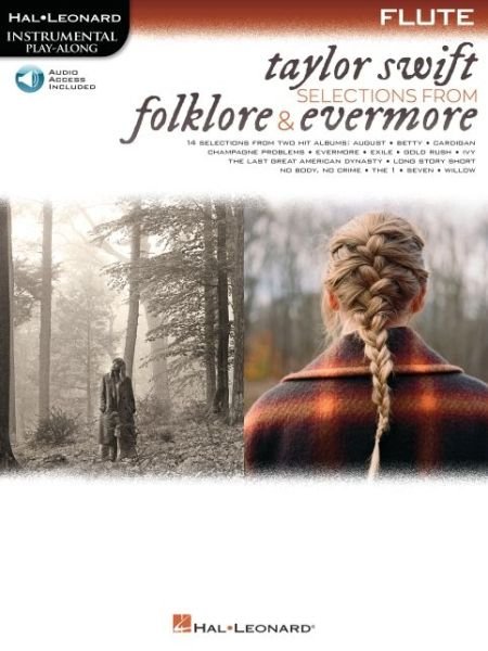 Taylor Swift - Selections from Folklore & Evermore: Flute Play-Along Book with Online Audio - Taylor Swift - Books - Hal Leonard Corporation - 9781705133064 - June 1, 2021