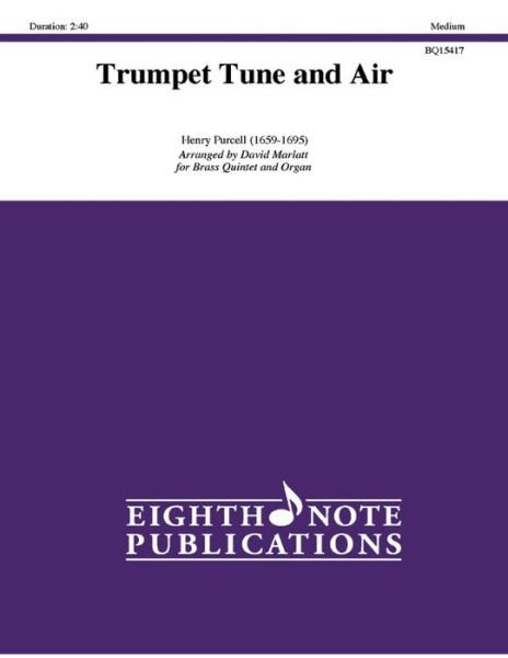Cover for Henry Purcell · Trumpet Tune and Air: Score &amp; Parts (Taschenbuch) (2015)