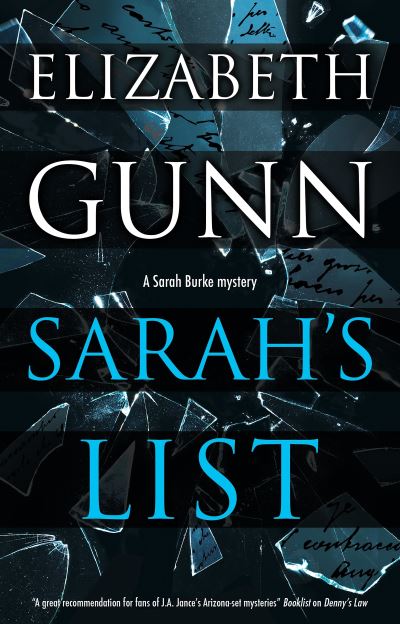 Cover for Elizabeth Gunn · Sarah's List - A Sarah Burke mystery (Taschenbuch) [Main edition] (2020)