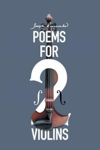 Cover for Joseph Roccasalvo · Poems for Two Violins (Paperback Book) (2019)