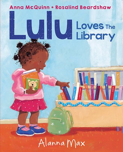 Lulu Loves the Library - Booky Girl Lulu - Anna McQuinn - Bøger - Alanna Max - 9781907825064 - 27. juni 2019