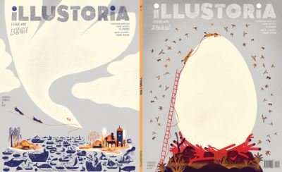 Illustoria : For Creative Kids and Their Grownups : Issue 15 : Big & Small - Elizabeth Haidle - Books - Illustoria Magazine - 9781952119064 - July 8, 2021