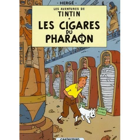 Cover for Herge · Les cigares du pharaon (Inbunden Bok) (2006)