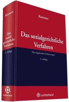 Cover for Kummer · Das sozialgerichtliche Verfahren (Book)