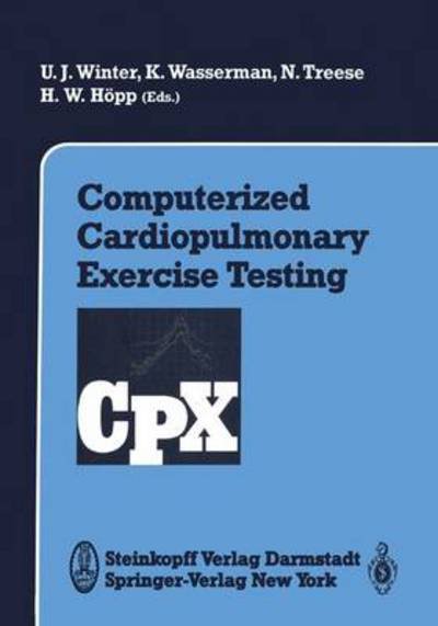 Cover for U J Winter · Computerized Cardiopulmonary Exercise Testing (Paperback Bog) [Softcover reprint of the original 1st ed. 1991 edition] (2012)