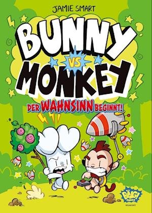 Cover for Jamie Smart · Bunny vs. Monkey - Der Wahnsinn beginnt     Brosch (CD) (2019)