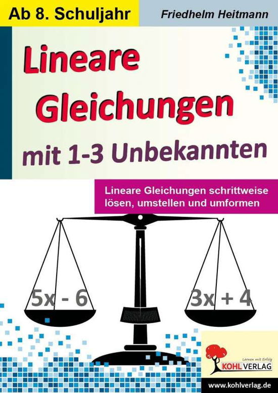 Cover for Heitmann · Lineare Gleichungen mit 1-3 Un (Book)