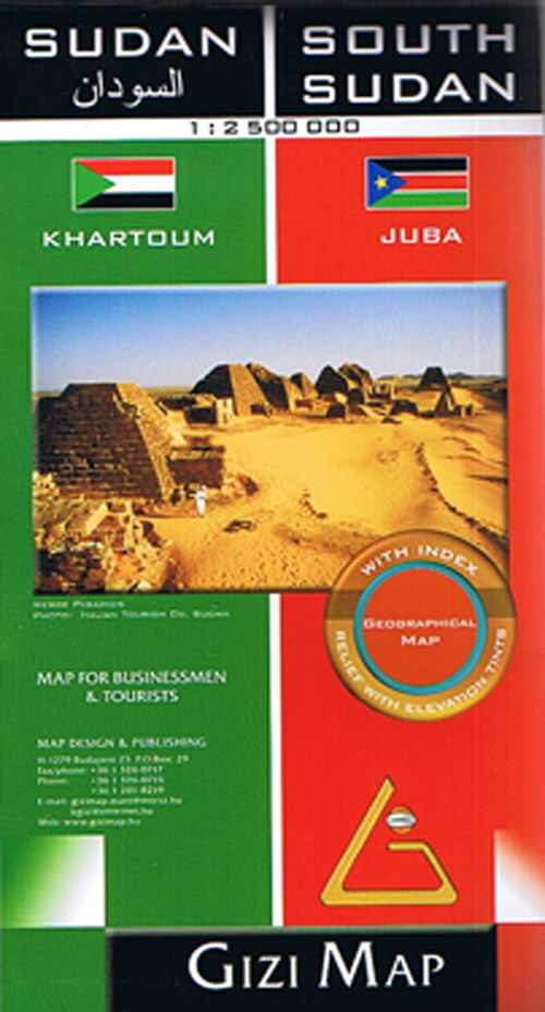 Cover for Gizi Map · Sudan &amp; South Sudan (Drucksachen) (2011)