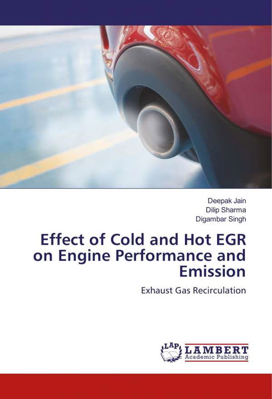 Cover for Jain · Effect of Cold and Hot EGR on Engi (Book)