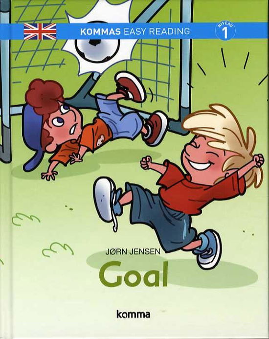 Cover for Jørn Jensen · Kommas Easy Reading: Goal (Hardcover Book) [1º edição] (2016)