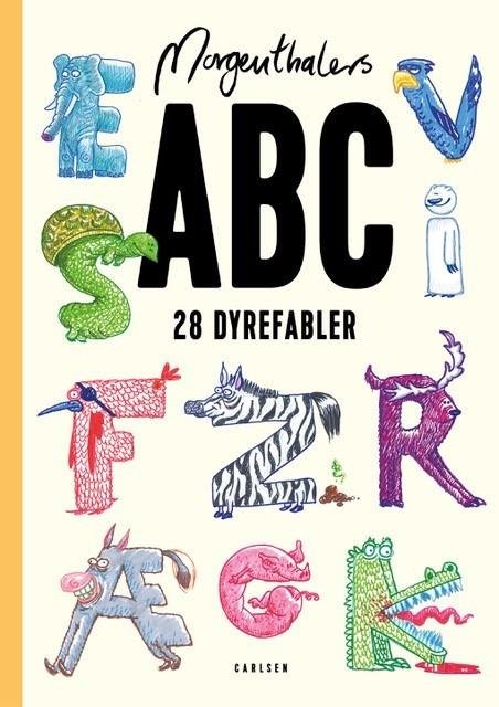 Cover for Anders Morgenthaler · Morgenthalers ABC: 28 dyrefabler, som du selv kan læse (Bound Book) [3th edição] (2018)