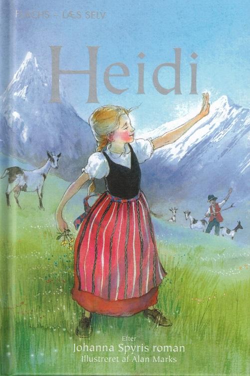 Cover for Mary Sebag-Montefiore · Flachs - Læs selv: Læs selv: Heidi (Bound Book) [1º edição] [Indbundet] (2014)