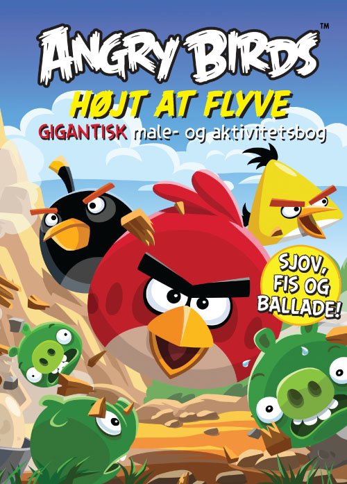 Cover for Angry Birds · Angry Birds: Angry Birds: Højt at flyve (Sæt á 3 stk - pris pr. stk. 59,95) (Taschenbuch) [1. Ausgabe] (2012)