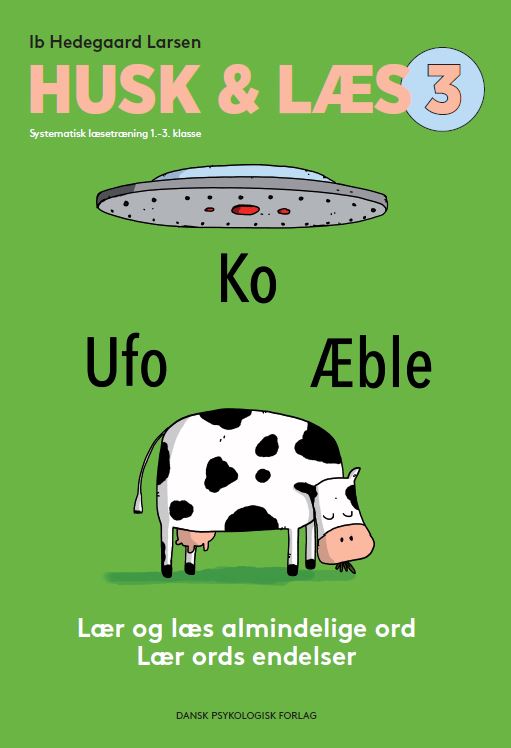 Cover for Ib Hedegaard Larsen · HUSK &amp; LÆS 3 - Lær og læs almindelige ord. Lær ords endelser * PAKKET A 5 STK. * (Heftet bok) [2. utgave] (2022)