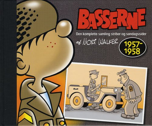 Cover for Mort Walker · Basserne 1957-1958 (Indbundet Bog) [1. udgave] (2007)