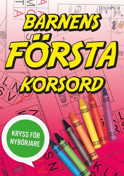 Cover for Sten Johnson · Barnens första korsord (Book) (2020)