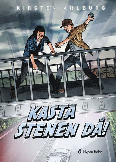 Cover for Kirsten Ahlburg · David och Otto: Kasta stenen då! (Bound Book) (2018)