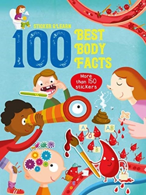 100 Fun Fact to Stickerhuman Bod -  - Kirjat - JANE NISSEN BOOKS - 9789463783064 - sunnuntai 1. syyskuuta 2019
