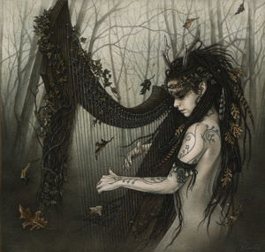 Cover for Omnia · Naked Harp (CD) (2015)