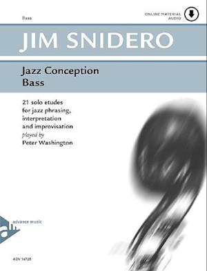 Cover for Jim Snidero · Jazz Conception Bass (Pamphlet)