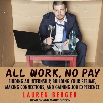 Cover for Lauren Berger · All Work, No Pay (CD) (2019)