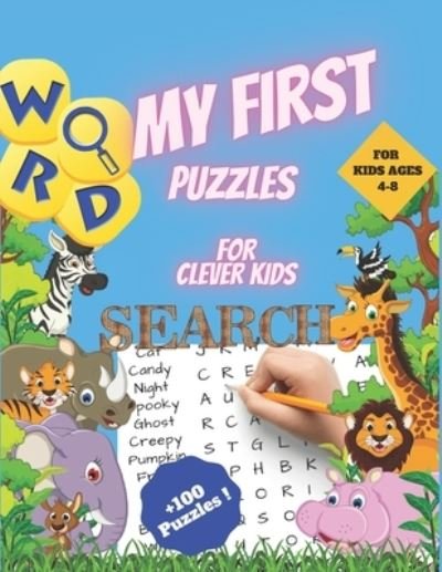 Cover for Scof Publisher · My First Word Search Puzzles for Clever Kids 4-8 (Paperback Book) (2020)