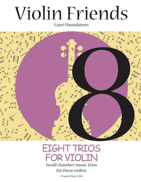 Cover for Lauri Juhani Hamalainen · Eight Trios for Violin (Paperback Book) (2020)