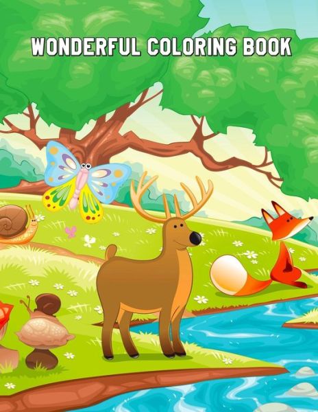 Cover for Ceci Gomes · Wonderful Coloring Book (Pocketbok) (2020)