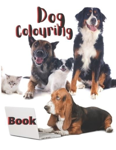 Dog colouring book - M - Livros - Independently Published - 9798717192064 - 5 de março de 2021