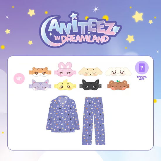 Cover for ATEEZ · Aniteez In Dreamland - Pajama Set (CLOTHES) [size XL] [Incl. Photocard edition] [HETmongi X-Large] (2025)