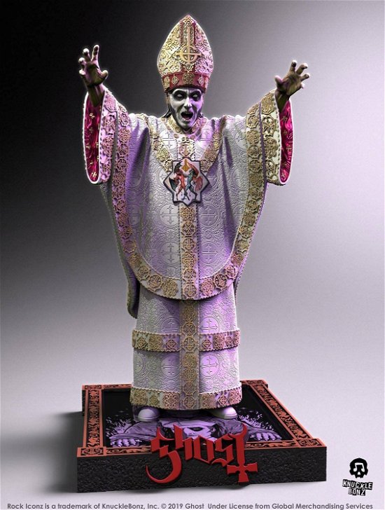Ghost - Ghost Papa Nihil Rock Iconz Statue (Merchandise Collectible) - Ghost - Merchandise -  - 0655646625065 - 